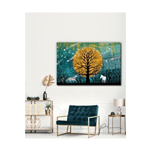 Orman Cam Tablo 50x70 cm