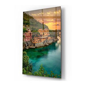 Manzara Cam Tablo 50x70 cm