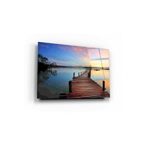 Manzara Cam Tablo 60x90 cm