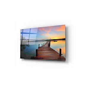 Manzara Cam Tablo 50x70 cm