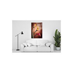 Çiçek Cam Tablo 50x70 cm