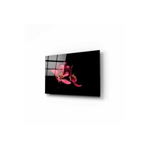 Çiçek Cam Tablo 70x110 cm