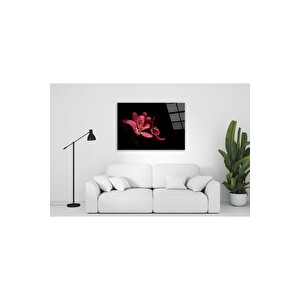 Çiçek Cam Tablo 70x110 cm
