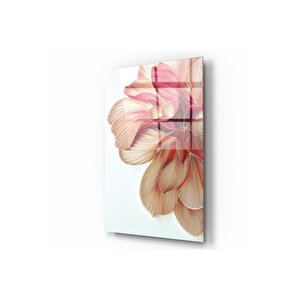 Çiçek Cam Tablo 70x110 cm