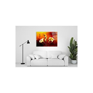 Çiçek Cam Tablo 50x70 cm
