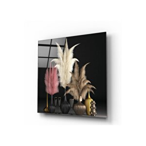 Vazolar Cam Tablo 80x80 cm