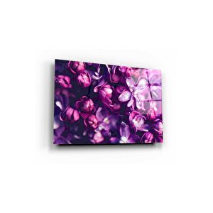 Çiçek Cam Tablo 50x70 cm