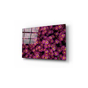 Çiçek Cam Tablo 50x70 cm