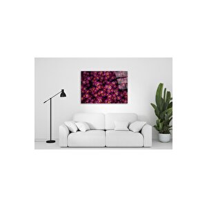 Çiçek Cam Tablo 50x70 cm