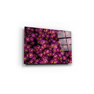Çiçek Cam Tablo 60x90 cm