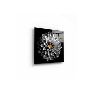 Çiçek Cam Tablo 50x50 cm