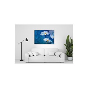 Çiçek Cam Tablo 60x90 cm