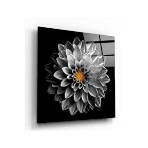 Çiçek Cam Tablo 50x50 cm
