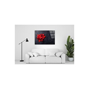 Çiçek Cam Tablo 50x70 cm