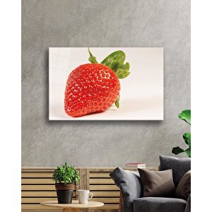 Çilek Cam Tablo Strawberry 50x70 cm