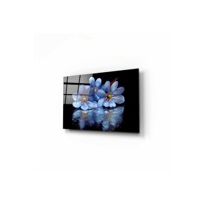 Çiçek Cam Tablo 50x70 cm
