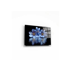 Çiçek Cam Tablo 50x70 cm