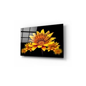 Çiçek Cam Tablo 50x70 cm