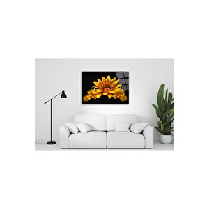 Çiçek Cam Tablo 50x70 cm