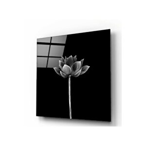 Çiçek Cam Tablo 50x50 cm
