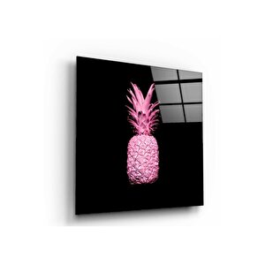 Ananas Cam Tablo 80x80 cm