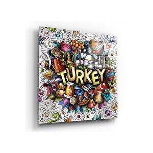 Türkiye Cam Tablo 30x30 cm