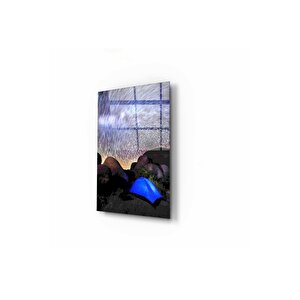 Kamp Yeri Cam Tablo 70x110 cm
