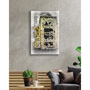 Eski Kapı Cam Tablo 90x60 cm