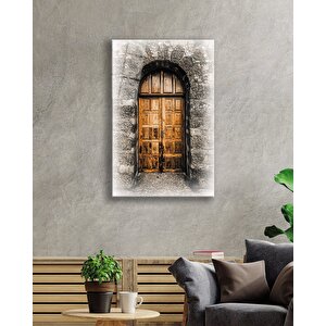 Eski Kapı Cam Tablo 50x70 cm
