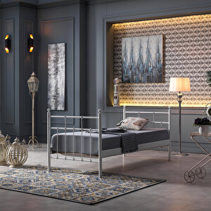 Lalas Daybed Tek Kişilik Metal Karyola - 90x200