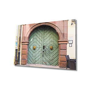 Kemerli Kapı Arched Door Tablecam Tablo 90x60 cm