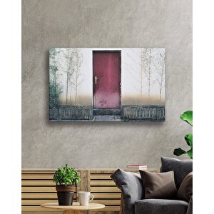 Bordo Kapı Burgundy Door Table 90x60 cm