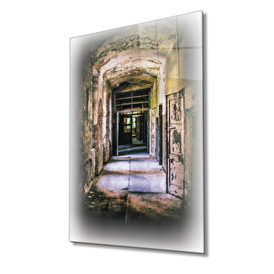 Kapı Cam Tablo Door Table 36x23 cm