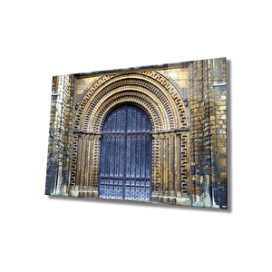 Mimari Kapı Cam Tablo Door 90x60 cm