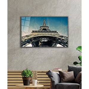 Paris Eyfel Kulesi Cam Tablo Eiffel 50x70 cm