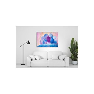 Ağaçlar Cam Tablo 50x70 cm