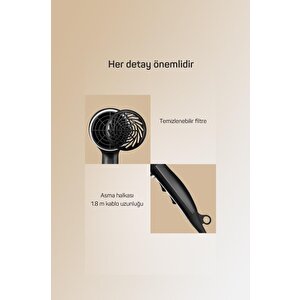 Arzum Ar5099 Black Motion Saç Kurutma Makinesi