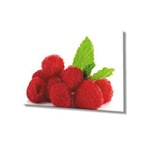 Kırmızı Meyve Cam Tablo Red Fruit 50x70 cm