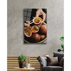 Meyve Cam Tablo Fruits 50x70 cm
