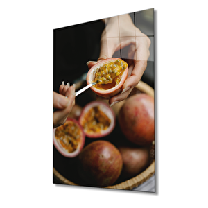 Meyve Cam Tablo Fruits 36x23 cm
