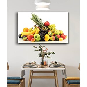 Meyve Cam Tablo Fruit 110x70 cm