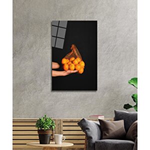 Portakal Cam Tablo Orange 50x70 cm