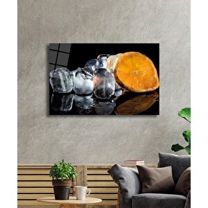 Portakal Cam Tablo Orange 36x23 cm