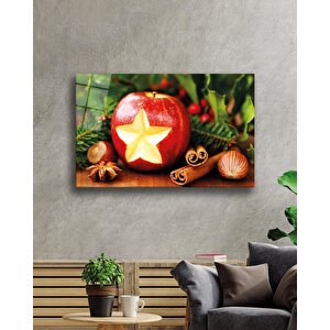 Meyveler Cam Tablo Fruits 36x23 cm