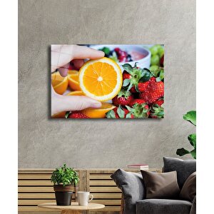 Portakal Cam Tablo Orange