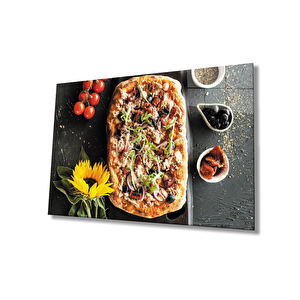 Pizza Cam Tablo Pizza 36x23 cm