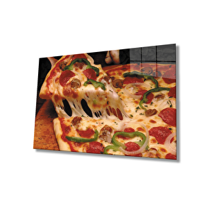 Pizza Cam Tablo Pizza 50x70 cm