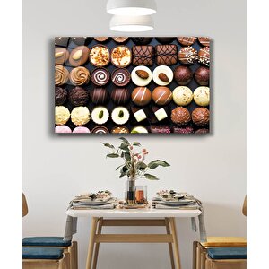 Çikolata Cam Tablo Chocolate 90x60 cm
