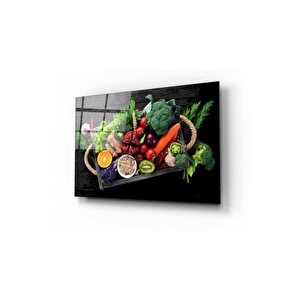 Sebzeler Cam Tablo 50x70 cm
