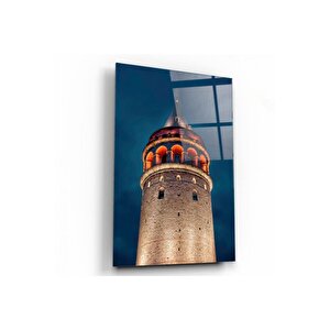 Galata Kulesi Cam Tablo 50x70 cm